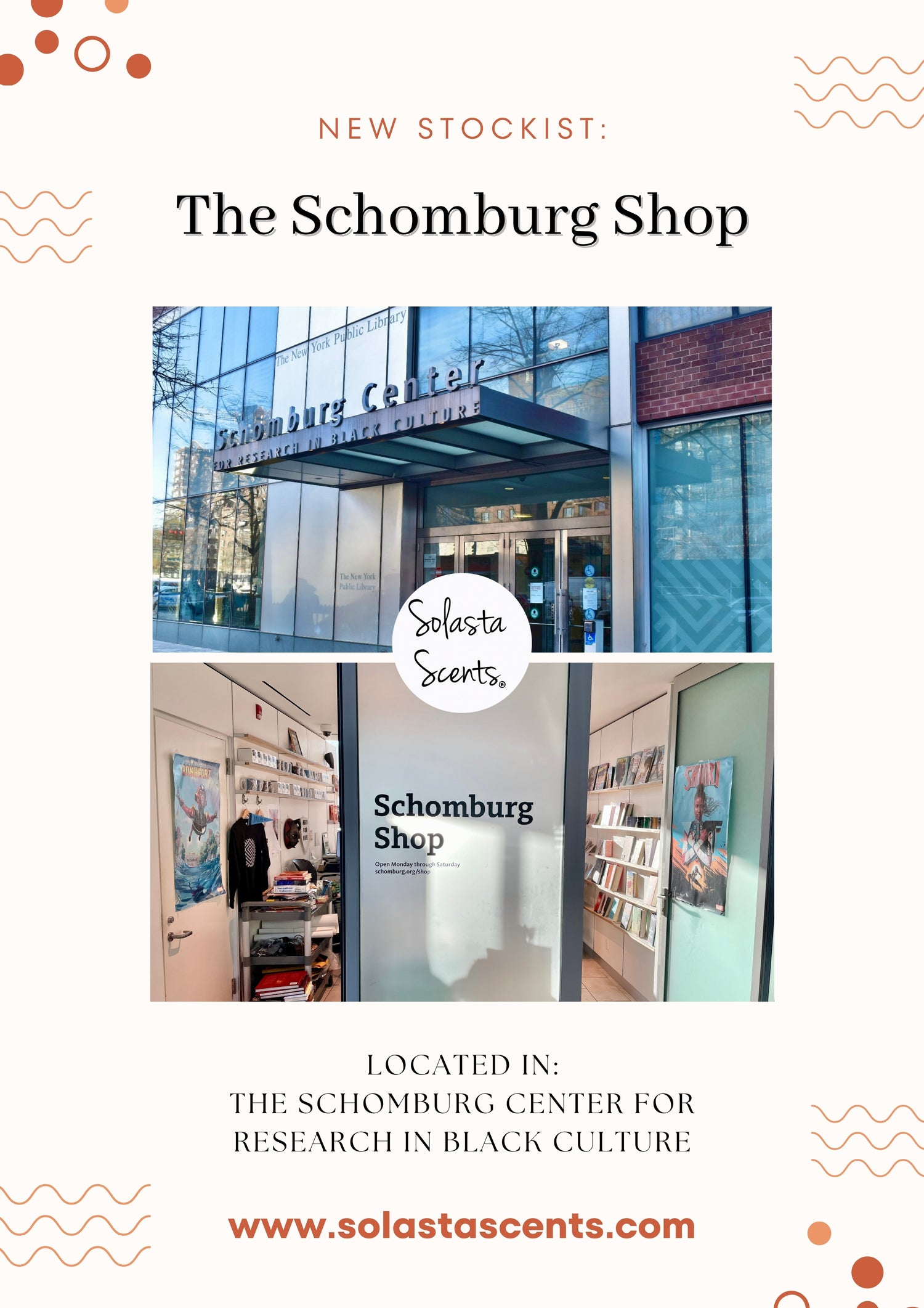 Solasta Scents® at The Schomburg Shop